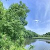Backbone Lake at Iowa's oldest state park
