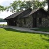 An Iowa state park lake