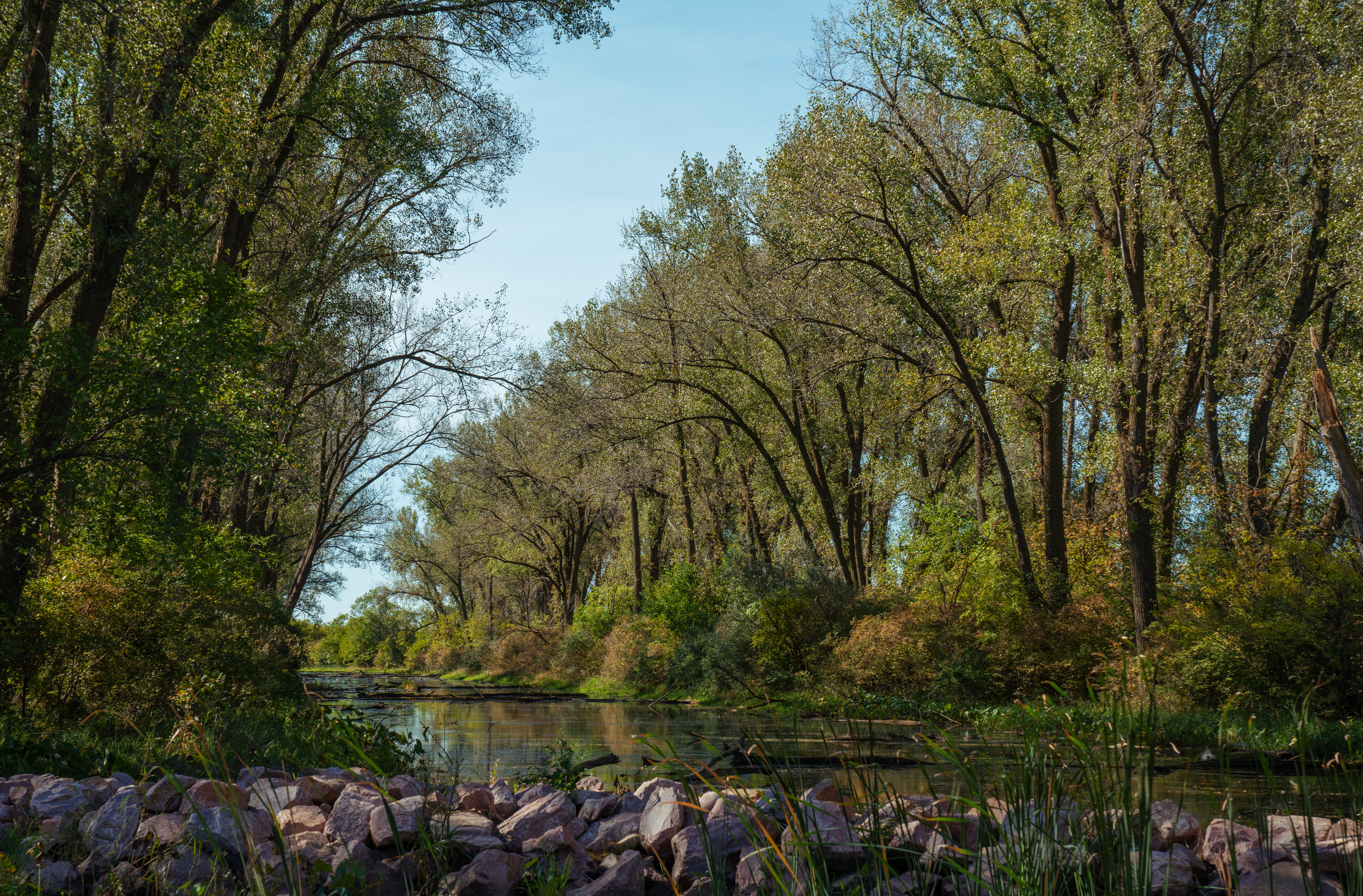 Blue Lake at Lewis and Clark State Park, Onawa, Iowa