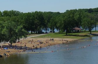Coralville Lake near Iowa City, Iowa