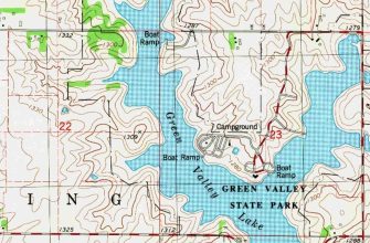 Green Valley Lake near Creston, Iowa
