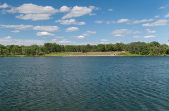 Hickory Grove Lake in central Iowa