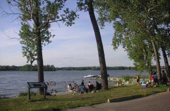 Lake Manawa near Council Bluffs, Iowa